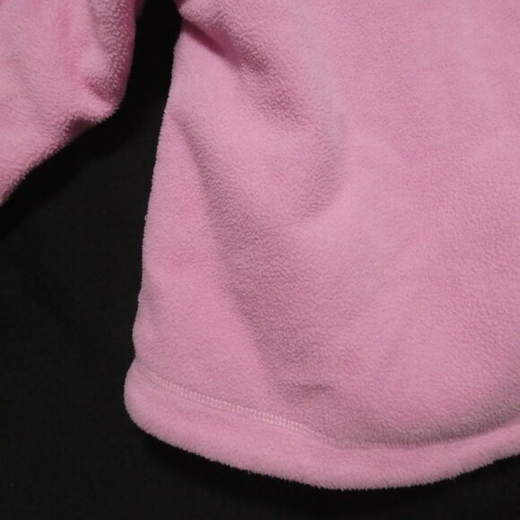 ADORABLE JR TOO | size 6 girls, kids | Pink Fleece Hooded Pea Coat | Butterflies - Picture 16 of 16